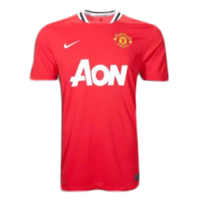 Retro Manchester United Home Jersey 2011/12 By Umbro - jerseymallpro