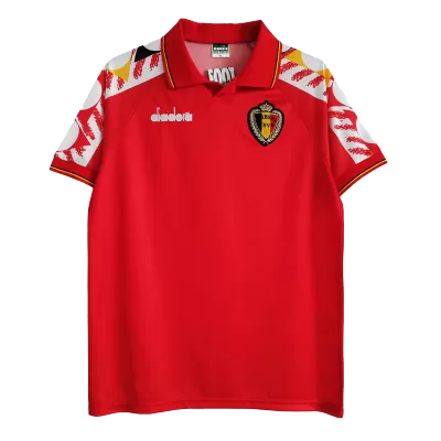 Retro Belgium Home Jersey 1995 By Adidas - jerseymallpro