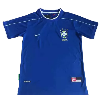 Retro Brazil Away Jersey 1998 By Nike - jerseymallpro