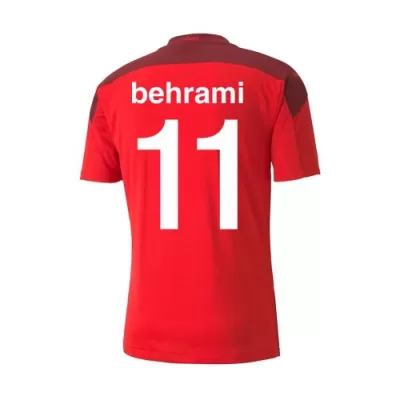 Replica BEHRAMI #11 Switzerland Home Jersey 2021 By Puma - jerseymallpro