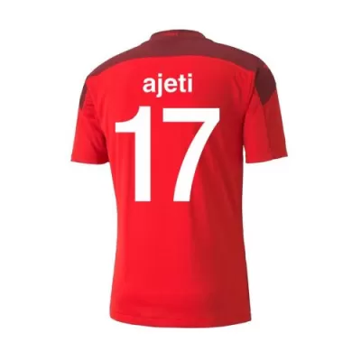 Replica AJETI #17 Switzerland Home Jersey 2021 By Puma - jerseymallpro