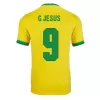 Replica G JESUS #9 Brazil Home Jersey 2021 By Nike - jerseymallpro