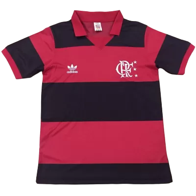 Retro CR Flamengo Home Jersey 1982 By Adidas - jerseymallpro