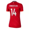 Replica HENDERSON #14 Liverpool Home Jersey 2021/22 By Nike Women - jerseymallpro