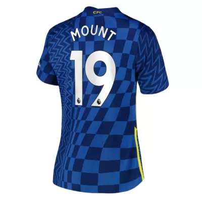 Replica MOUNT #19 Chelsea Home Jersey 2021/22 By Nike Women - jerseymallpro