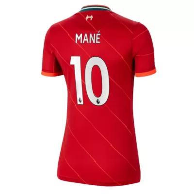 Replica MANÉ #10 Liverpool Home Jersey 2021/22 By Nike Women - jerseymallpro