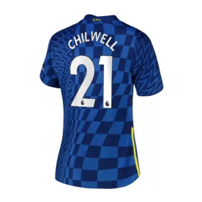 Replica CHILWELL  #21 Chelsea Home Jersey 2021/22 By Nike Women - jerseymallpro