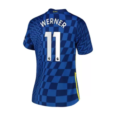 Replica WERNER #11 Chelsea Home Jersey 2021/22 By Nike Women - jerseymallpro