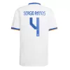 Replica SERGIO RAMOS #4 Real Madrid Home Jersey 2021/22 By Adidas - jerseymallpro