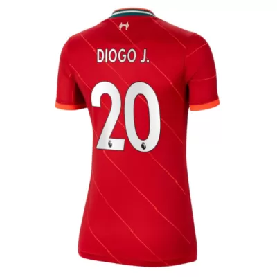 Replica DIOGO J. #20 Liverpool Home Jersey 2021/22 By Nike Women - jerseymallpro