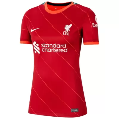 Replica Liverpool Home Jersey 2021/22 By Nike Women - jerseymallpro