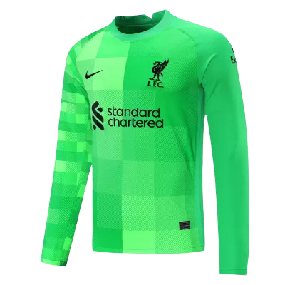 Liverpool Long Sleeve Goalkeeper Jersey 2021/22 By Nike - jerseymallpro