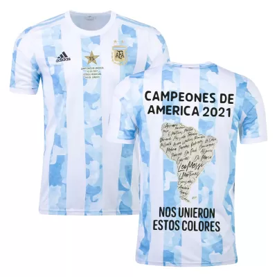 Replica Argentina Home Jersey 2021 Copa America 2021 Winner Version By Adidas - jerseymallpro