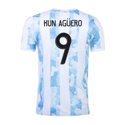 Replica KUN AGÜERO #9 Argentina Home Jersey 2021 By Adidas - jerseymallpro