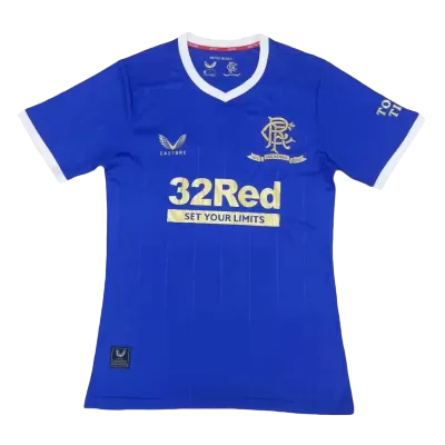 Authentic Glasgow Rangers Home Jersey 2021/22 By Castore - jerseymallpro