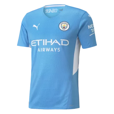 Authentic Manchester City Home Jersey 2021/22 By Puma - jerseymallpro