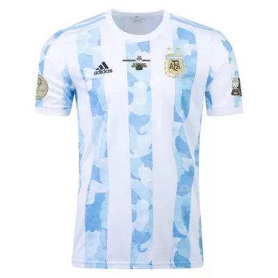 Authentic Argentina Home Jersey Copa America 2021 Final By Adidas - jerseymallpro