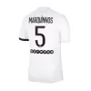 Replica MARQUINHOS #5 PSG Away Jersey 2021/22 By Nike - jerseymallpro