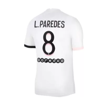 Replica L.PAREDES #8 PSG Away Jersey 2021/22 By Nike - jerseymallpro