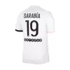 Replica SARABIA #19 PSG Away Jersey 2021/22 By Nike - jerseymallpro