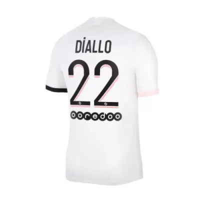 Replica DIALLO #22 PSG Away Jersey 2021/22 By Nike - jerseymallpro