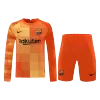 Barcelona Goalkeeper Long Sleeve Jerseys Kit 2021/22 - jerseymallpro