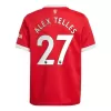 Replica ALEX TELLES #27 Manchester United Home Jersey 2021/22 By Adidas - jerseymallpro