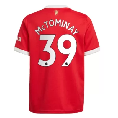 Replica McTOMINAY #39 Manchester United Home Jersey 2021/22 By Adidas - jerseymallpro