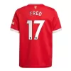 Replica FRED #17 Manchester United Home Jersey 2021/22 By Adidas - jerseymallpro