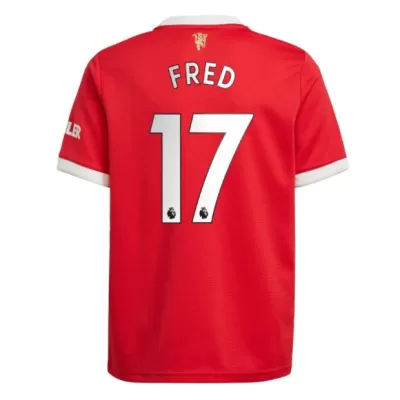 Replica FRED #17 Manchester United Home Jersey 2021/22 By Adidas - jerseymallpro