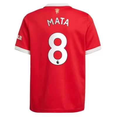 Replica MATA #8 Manchester United Home Jersey 2021/22 By Adidas - jerseymallpro