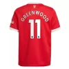 Replica GREENWOOD #11 Manchester United Home Jersey 2021/22 By Adidas - jerseymallpro