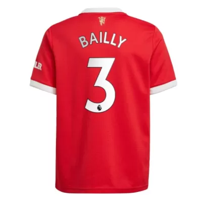 Replica BAILLY #3 Manchester United Home Jersey 2021/22 By Adidas - jerseymallpro