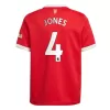 Replica JONES #4 Manchester United Home Jersey 2021/22 By Adidas - jerseymallpro