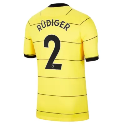 Replica RÜDIGER #2 Chelsea Away Jersey 2021/22 By Nike - jerseymallpro