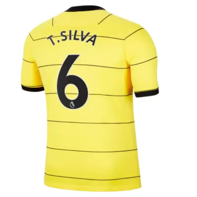 Replica T.SILVA #6 Chelsea Away Jersey 2021/22 By Nike - jerseymallpro