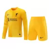 Liverpool Goalkeeper Long Sleeve Jerseys Kit 2021/22 - jerseymallpro