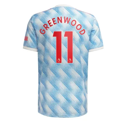 Replica GREENWOOD #11 Manchester United Away Jersey 2021/22 By Adidas - jerseymallpro