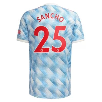 Replica SANCHO #25 Manchester United Away Jersey 2021/22 By Adidas - jerseymallpro