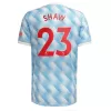 Replica SHAW #23 Manchester United Away Jersey 2021/22 By Adidas - jerseymallpro