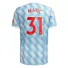 Replica MATIĆ #31 Manchester United Away Jersey 2021/22 By Adidas - jerseymallpro