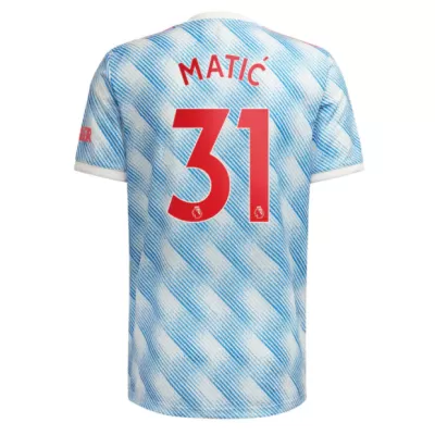 Replica MATIĆ #31 Manchester United Away Jersey 2021/22 By Adidas - jerseymallpro