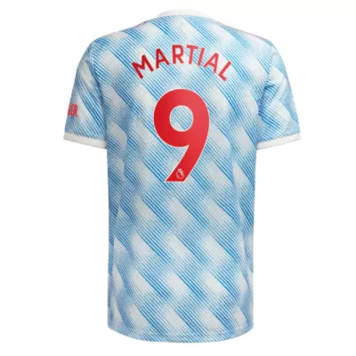 Replica MARTIAL #9 Manchester United Away Jersey 2021/22 By Adidas - jerseymallpro