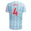 Replica JONES #4 Manchester United Away Jersey 2021/22 By Adidas - jerseymallpro