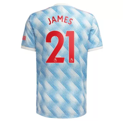 Replica JAMES #21 Manchester United Away Jersey 2021/22 By Adidas - jerseymallpro