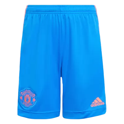 Manchester United Away Shorts 2021/22 By Adidas - jerseymallpro