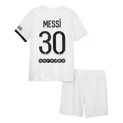 Messi #30 PSG Away Kit 2021/22 By Nike Kids - jerseymallpro