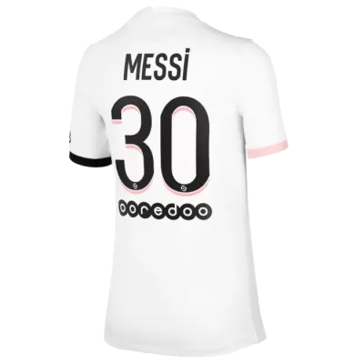 Authentic Messi #30 PSG Away Jersey 2021/22 By Nike - jerseymallpro