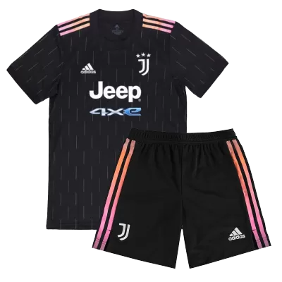 Juventus Away Kit 2021/22 By Adidas Kids - jerseymallpro