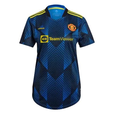 Replica Manchester United Third Away Jersey 2021/22 By Adidas Women - jerseymallpro